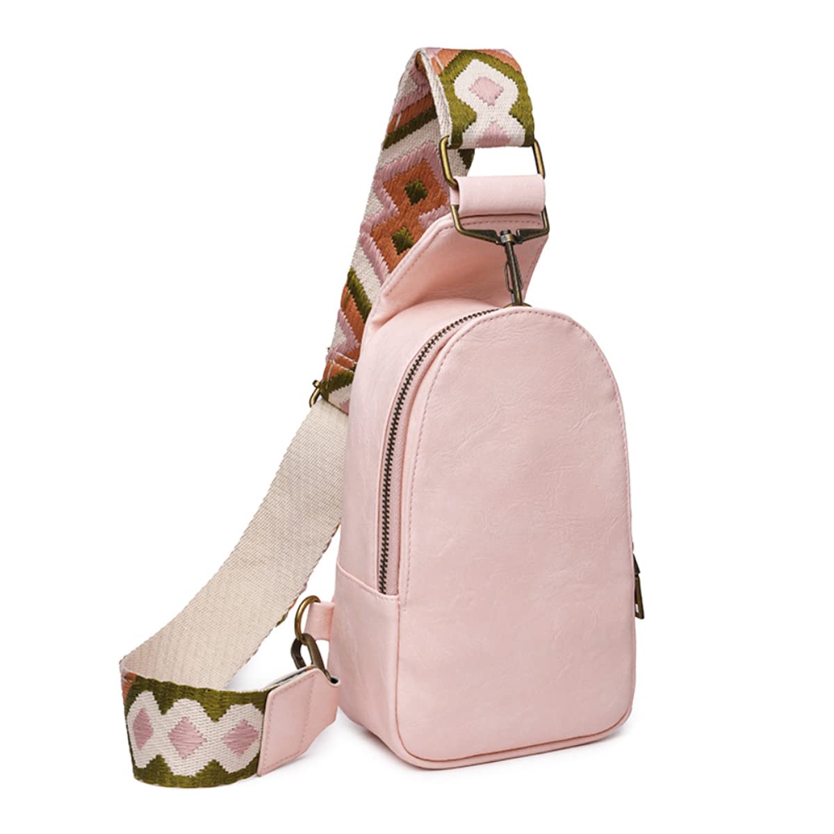 PALAY Cross-Body Chest Bag PU Phone Bag for Women Shoulder Bag with Adjustable Strap Sling Bag, Shoulder Bag for Daily Commuting, Travel(pink) PALAY Cross-Body Chest Bag PU Phone Bag for Women Shoulder Bag with Adjustable Strap Sling Bag, Shoulder Bag for Daily Commuting, Travel(pink)